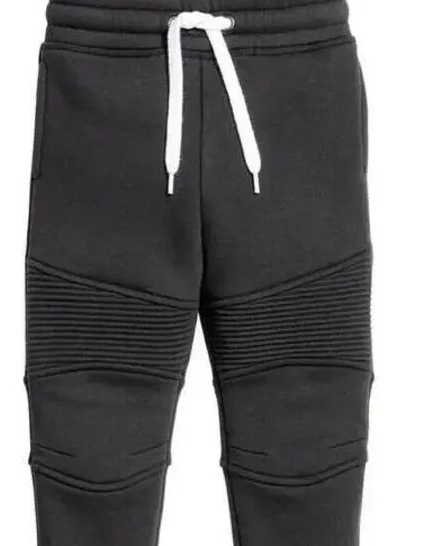 Charcoal custom made sweatpant on white background