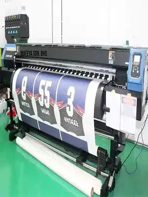 Machine doing sublimation